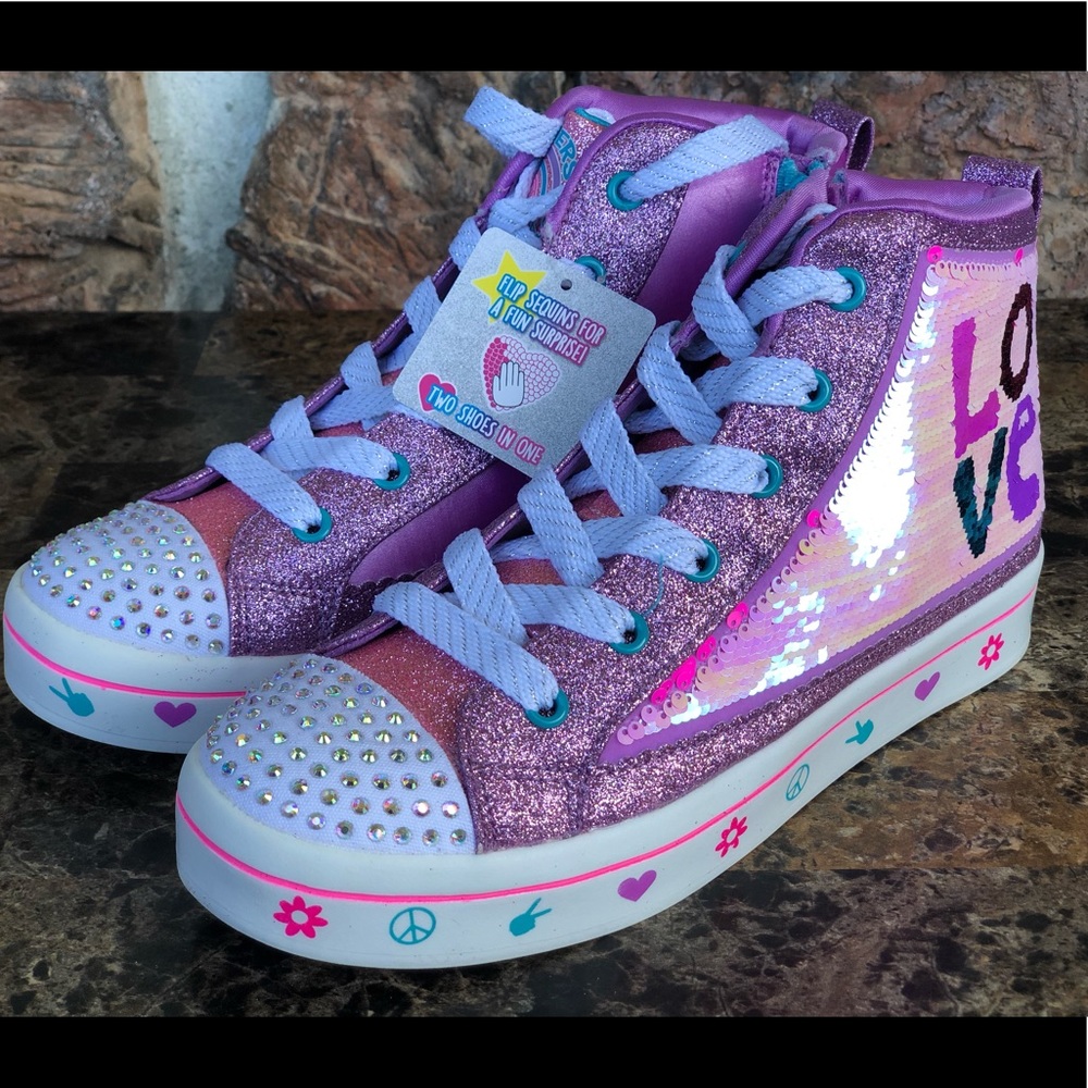 Skechers Flip Kicks 2.0 Lilac Love sneakers - Picture 9 of 16
